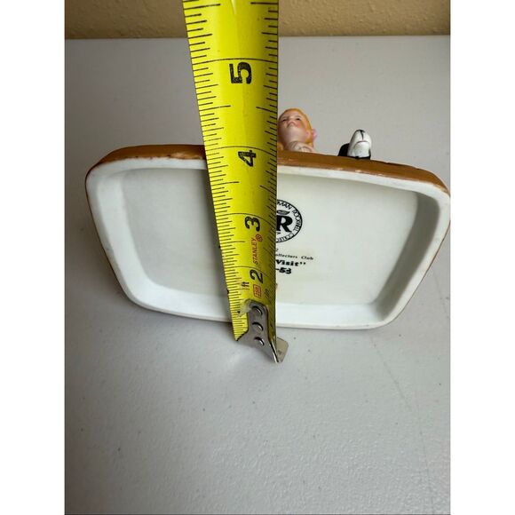 Norman Rockwell Santas Visit 1986 Limited Addition Fine Porcelain collectibles 6 - Picture 12 of 12